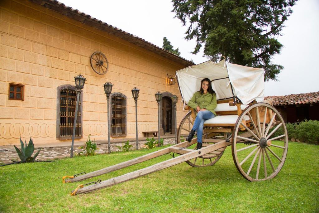 Hotel Monumento Hacienda Amoltepec Zacatlán エクステリア 写真